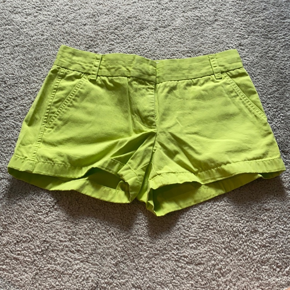 Lime Green J. Crew Chino